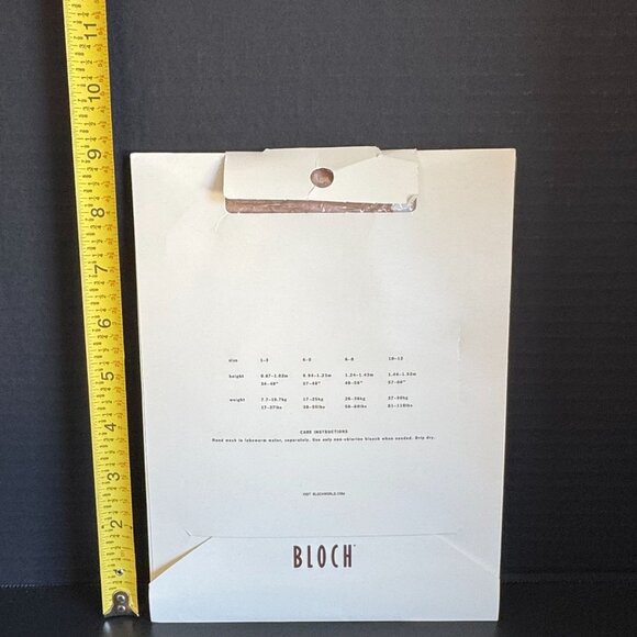 Bloch Childrens Footed Tights Small 4-5 Lt. Tan Nylon/Lycra Durable & Comfortabl - Picture 6 of 6